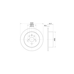 Lot de 2 Disque (x1) TEXTAR 92070800