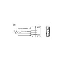 Sonde Lambda NGK OZA727-EE2