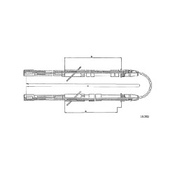 Cable de freins Cabor 10.562