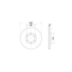 Lot de 2 Disque (x1) TEXTAR 92075800