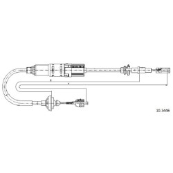 Cable divers Cabor 10.3446