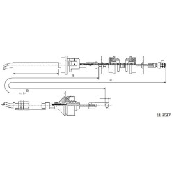 Cable divers Cabor 11.3037