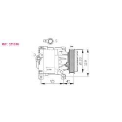 Compresseur NRF 32183G