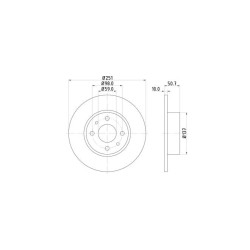 Lot de 2 Disque (x1) TEXTAR 92034203