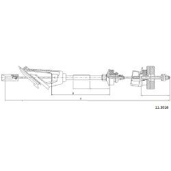 Cable divers Cabor 11.3016