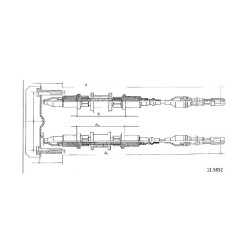 Cable de freins Cabor 11.5852