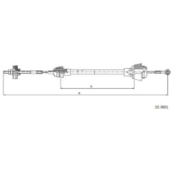 Cable divers Cabor 10.3601