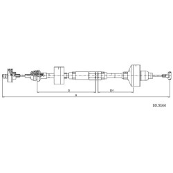 Cable divers Cabor 10.3144