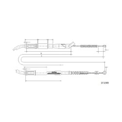 Cable de freins Cabor 17.1503