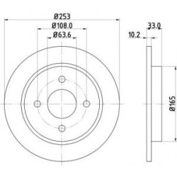 Jeu Disques Mintex MDC442C