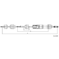 Cable divers Cabor 11.3239