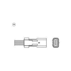 Sonde Lambda NGK OZA603-U1