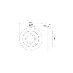 Lot de 2 Disque (x1) TEXTAR 92104000