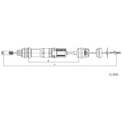 Cable divers Cabor 11.2281