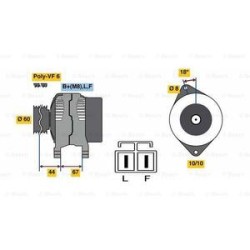 Alternateur BOSCH 0986081150(8115)