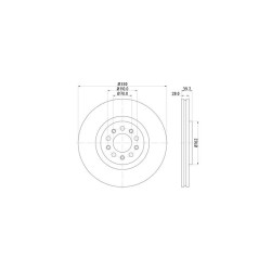 Lot de 2 Disque (x1) TEXTAR 92220903