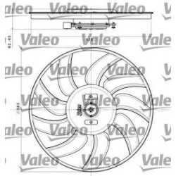 Ventilateur Valeo 696350