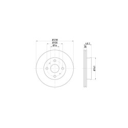 Lot de 2 Disque (x1) TEXTAR 92055800