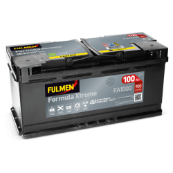 BATTERIE Formula Xtreme FA1000 100AH 900A 353X175X190