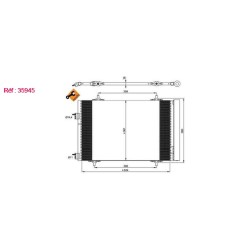 Condenseur NRF 35945