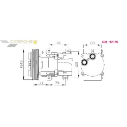 Compresseur NRF 32076