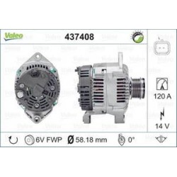 Alternateur Valeo 437408