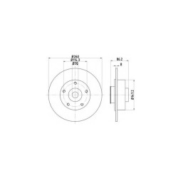 Lot de 2 Disque (x1) TEXTAR 92195903