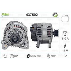 Alternateur Valeo 437502