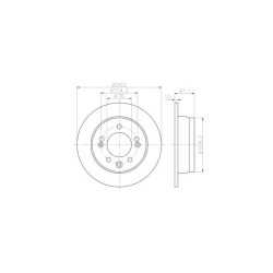 Lot de 2 Disque (x1) TEXTAR 92161703