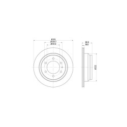 Lot de 2 Disque (x1) TEXTAR 92091600