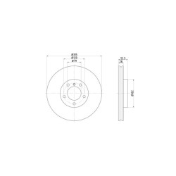 Lot de 2 Disque (x1) TEXTAR 92071203