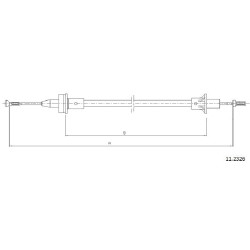 Cable divers Cabor 11.2326