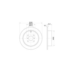 Lot de 2 Disque (x1) TEXTAR 92126203