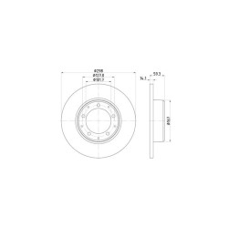 Lot de 2 Disque (x1) TEXTAR 92230503