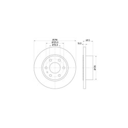 Lot de 2 Disque (x1) TEXTAR 93177500