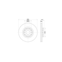 Lot de 2 Disque (x1) TEXTAR 92073200