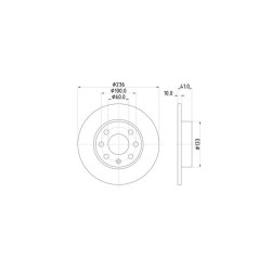 Lot de 2 Disque (x1) TEXTAR 92020800