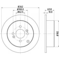 Jeu Disques Mintex MDC1818