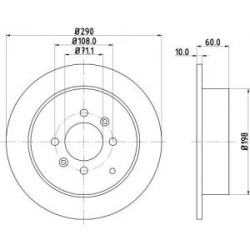 Jeu Disques Mintex MDC1063