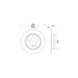 Lot de 2 Disque (x1) TEXTAR 92055703