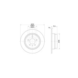 Lot de 2 Disque (x1) TEXTAR 92066803