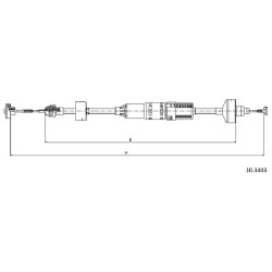 Cable divers Cabor 10.3443