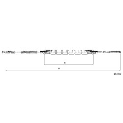 Cable de freins Cabor 10.9031