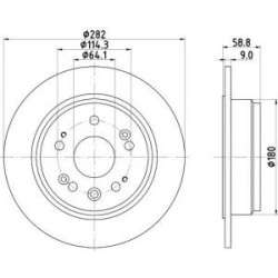 Jeu Disques Mintex MDC2046