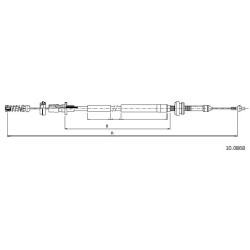 Cable divers Cabor 10.0868