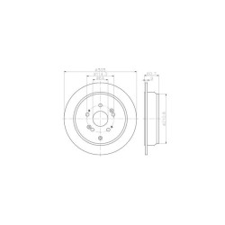 Lot de 2 Disque (x1) TEXTAR 92162503