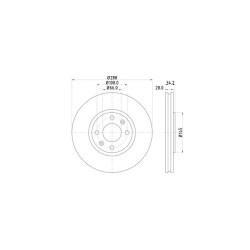 Lot de 2 Disque (x1) TEXTAR 92107800