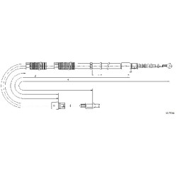 Cable de freins Cabor 10.7534