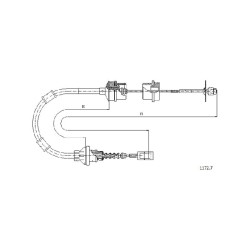 Cable divers Cabor 1172.7