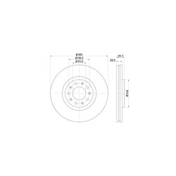 Lot de 2 Disque (x1) TEXTAR 92220803